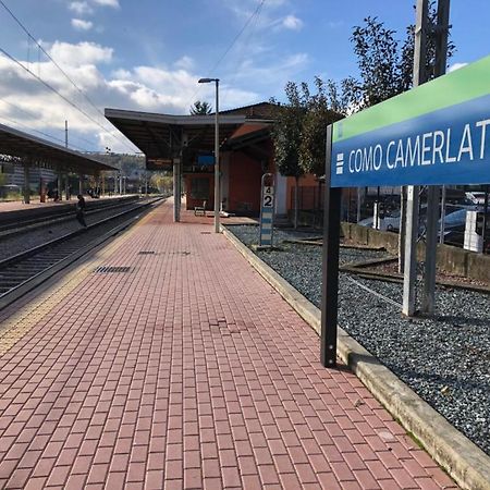 Ferienwohnung Casina - Self Check In 24H - Como Camerlata Train Station Exterior foto